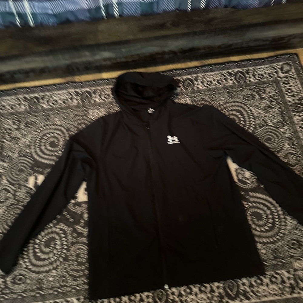 Under Armour Black Full-Zip Hoodie